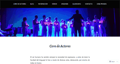 Desktop Screenshot of corodeactores.com